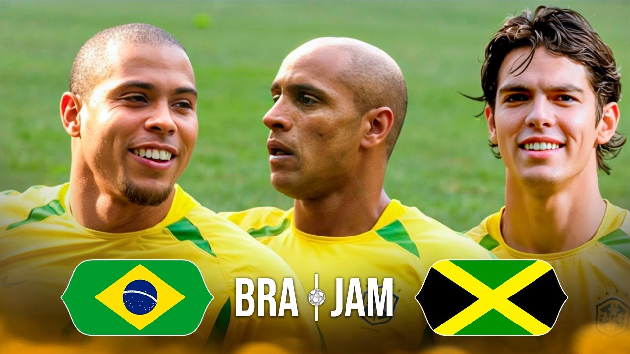 Ronaldo Phenomenon, Roberto Carlos & Kaka Magical Show For Brazil 2003