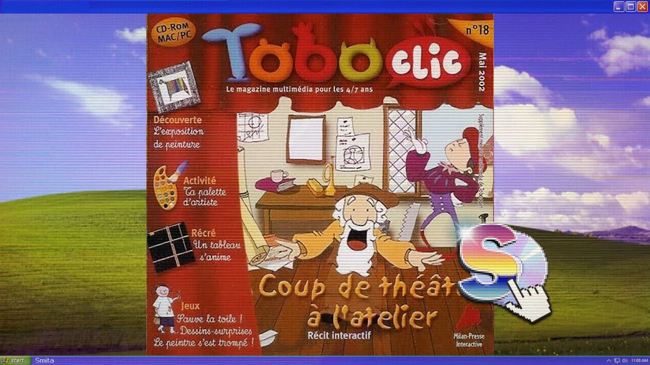 toboclic 18 Coup de théâtre à l'atelier | CD-ROM jeu pc complet