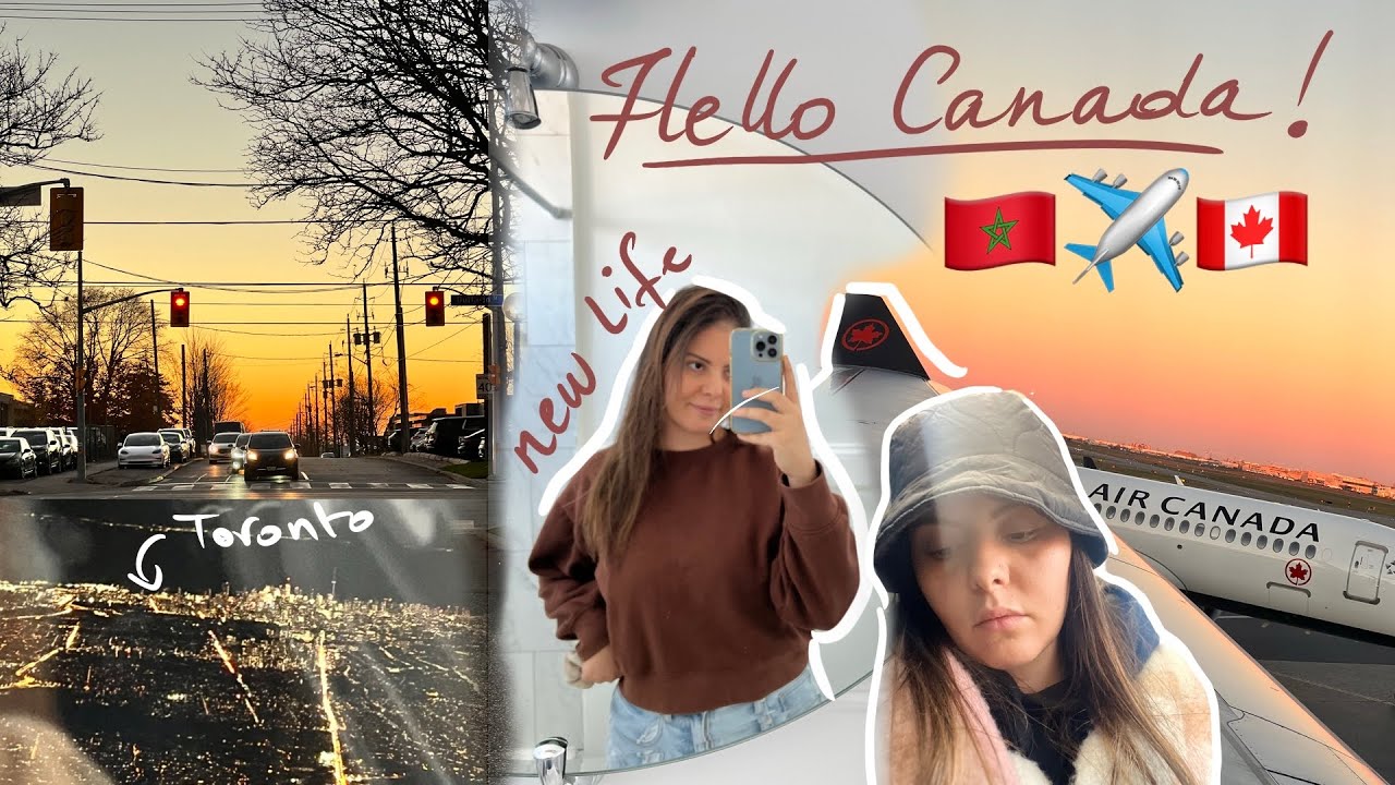 My FIRST day as a MOROCCAN 🇲🇦 NEWCOMER IN CANADA 🇨🇦 (+ to-do list!!)