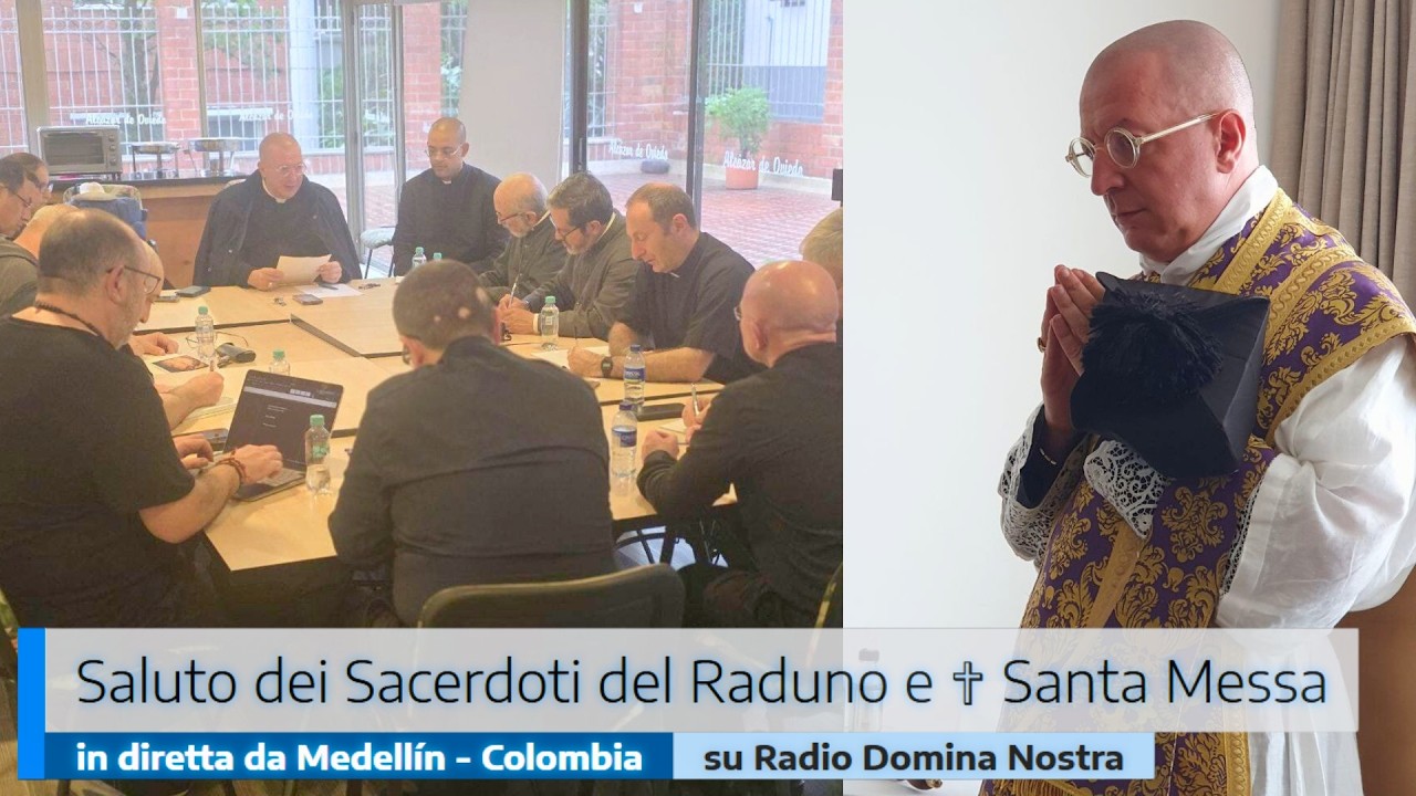 SALUTO DEL SODALIZIO SACERDOTALE MARIANO A CONCLISIONE DEL RADUNO E ✞ SANTA MESSA
