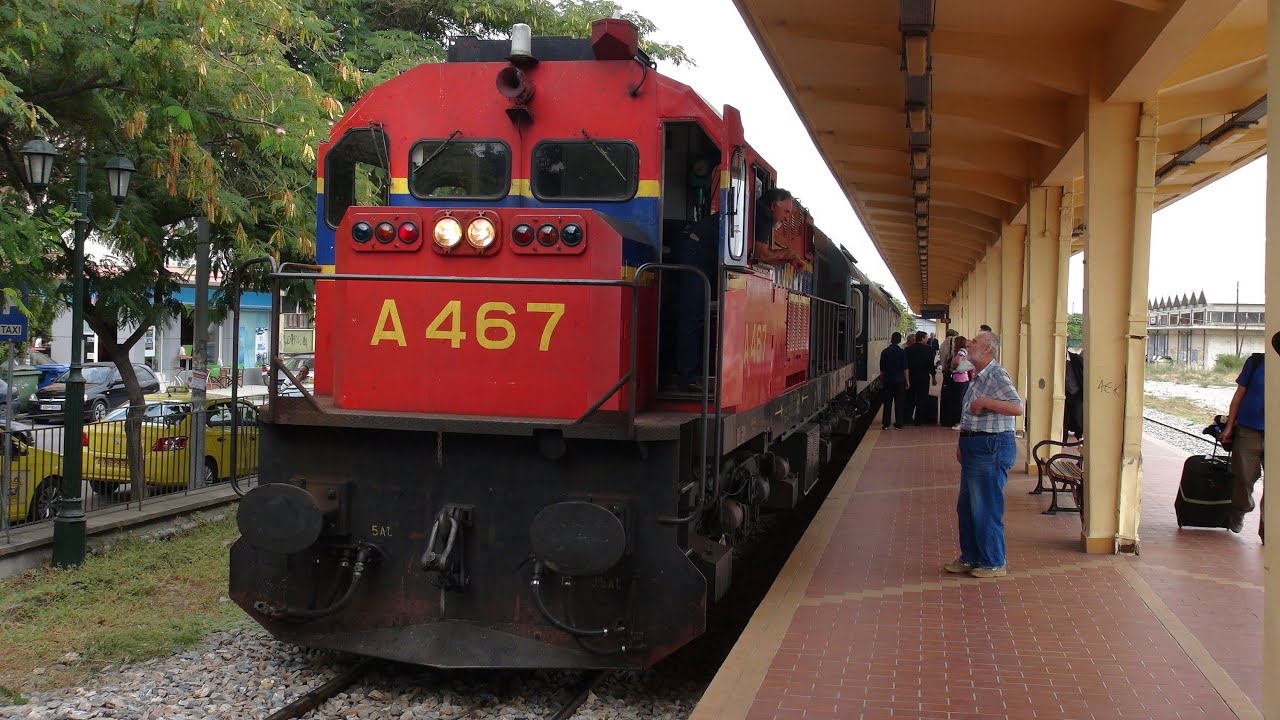 Svilengrad to Alexandroupolis via a rarely used international railway line.