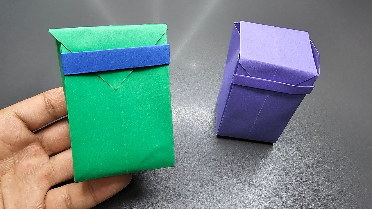 How to make a paper box very easy | advance paper box | BTB Paper