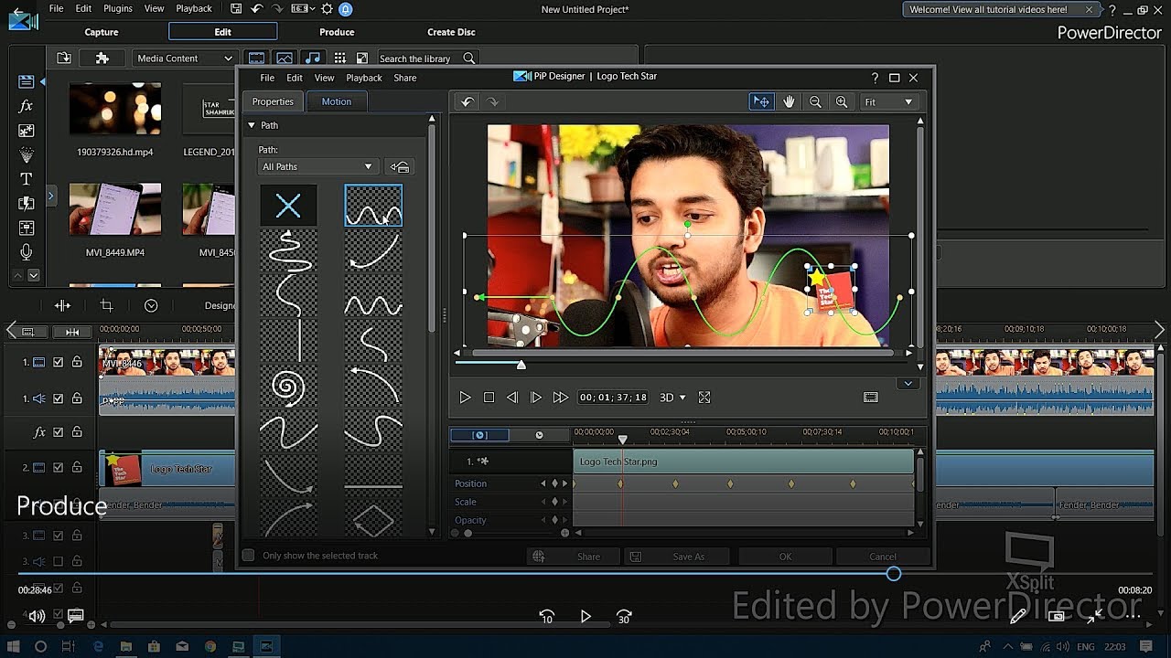 Video Editing Tutorial - Cyberlink PowerDirector on Windows 10 | The Easiest and Best Software