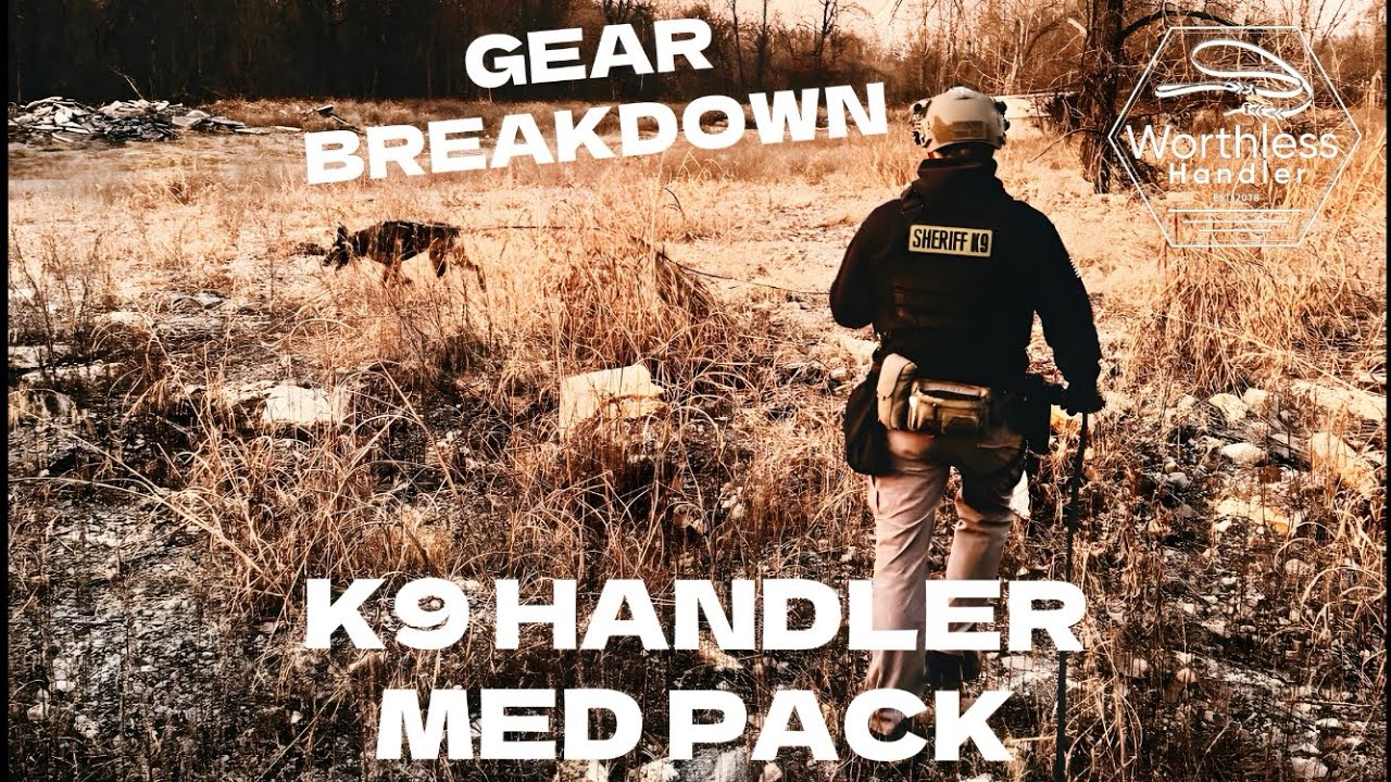 What’s in a K9 Handler’s Medical Patrol Pack?