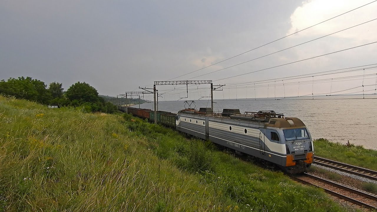 Електровоз ВЛ11М/6-489, перегін Таврійськ - Плавні ПРДН. ЗАЛ.