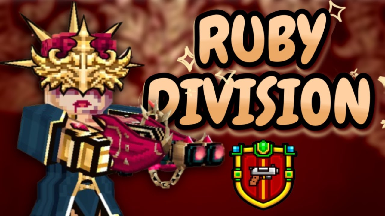 The New Ruby Division Weapons Are BROKEN... (Ruby Division Review) - Pixel Gun 3D