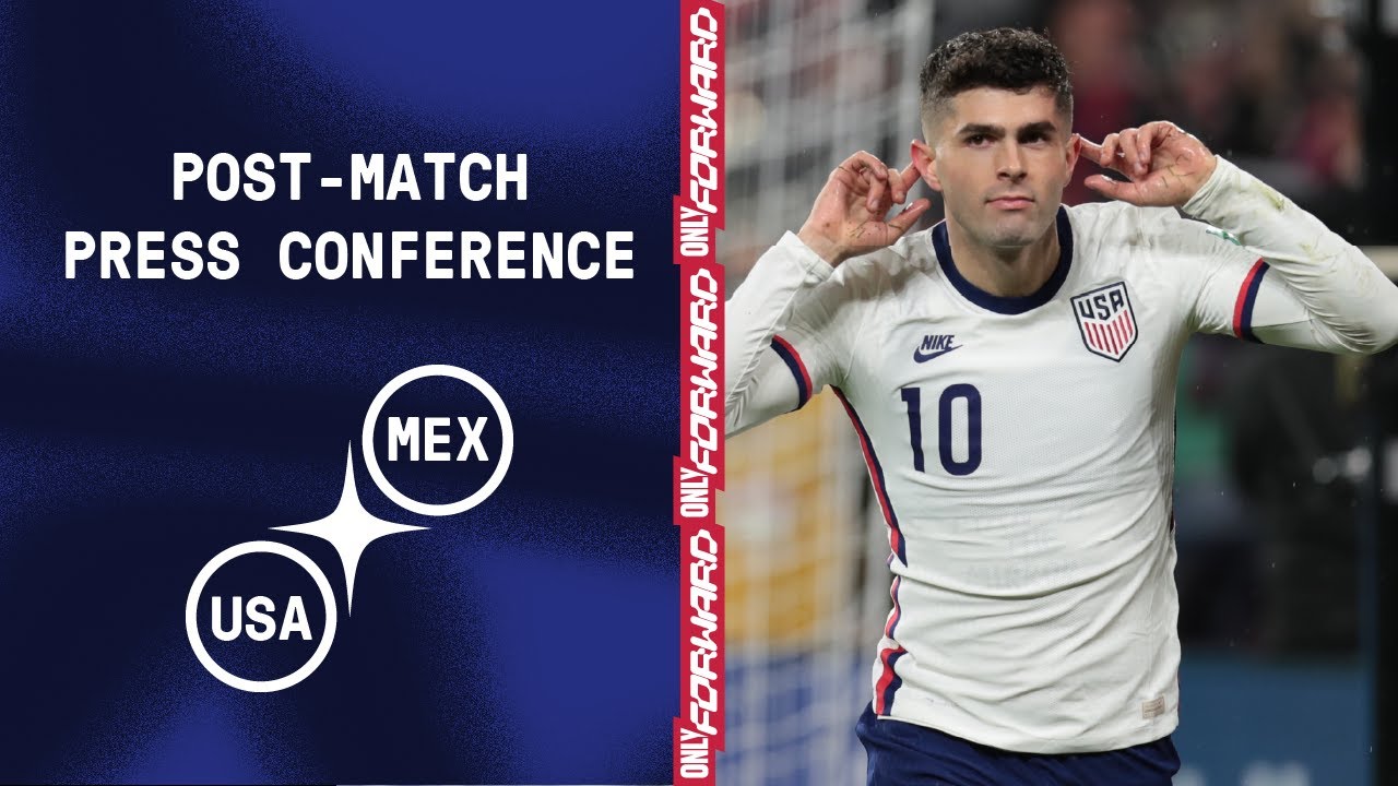 POST-MATCH PRESS CONFERENCE: Christian Pulisic | USMNT vs. Mexico | Nov. 12, 2021