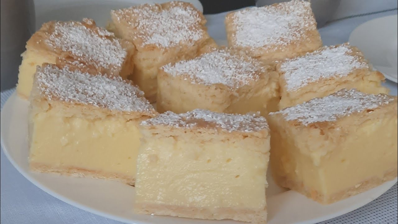 Kremówka,bardzo prosta w przygotowaniu