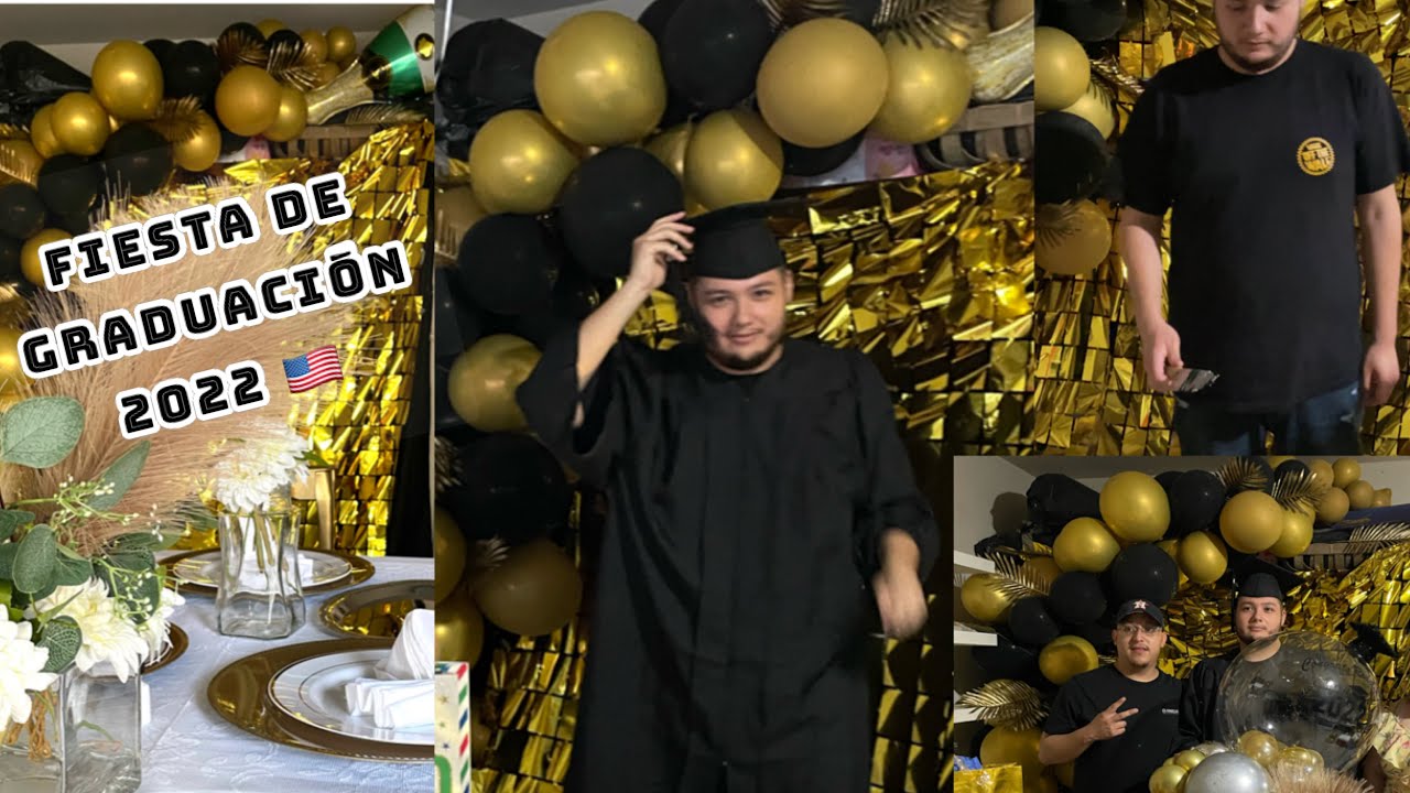 FIESTA DE GRADUACIÓN DE MI HIJO 2022 👩‍🎓🎉🎈🎊🇺🇸