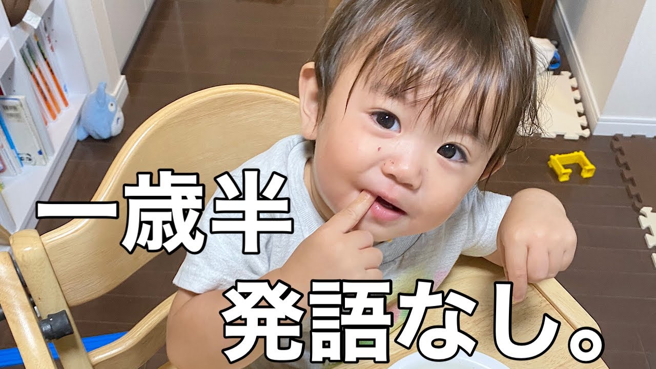 【密着】1歳半になっても喋らない次男の1日に密着。【宇宙語】