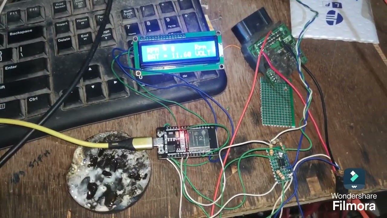 Membuat Alat Scan Injeksi dengan ESP32,,, sukses tes Part 10