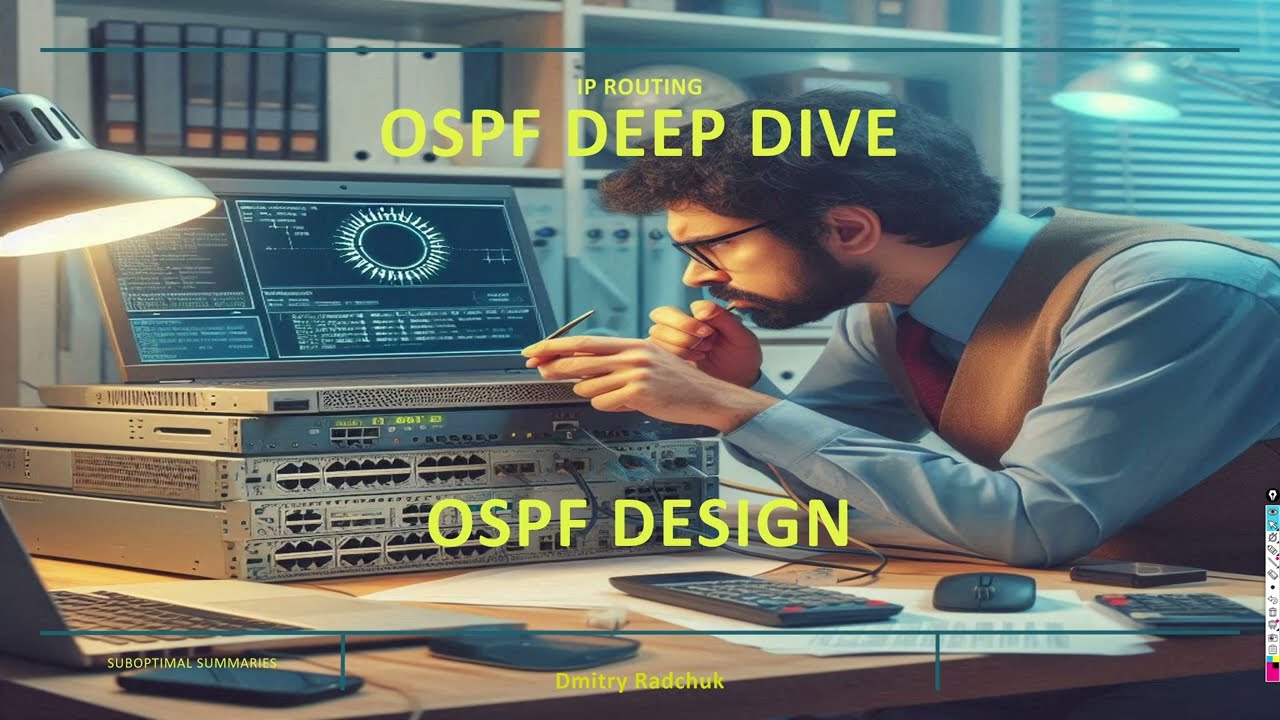 5.1 OSPF Design. Summary and suboptimal routing