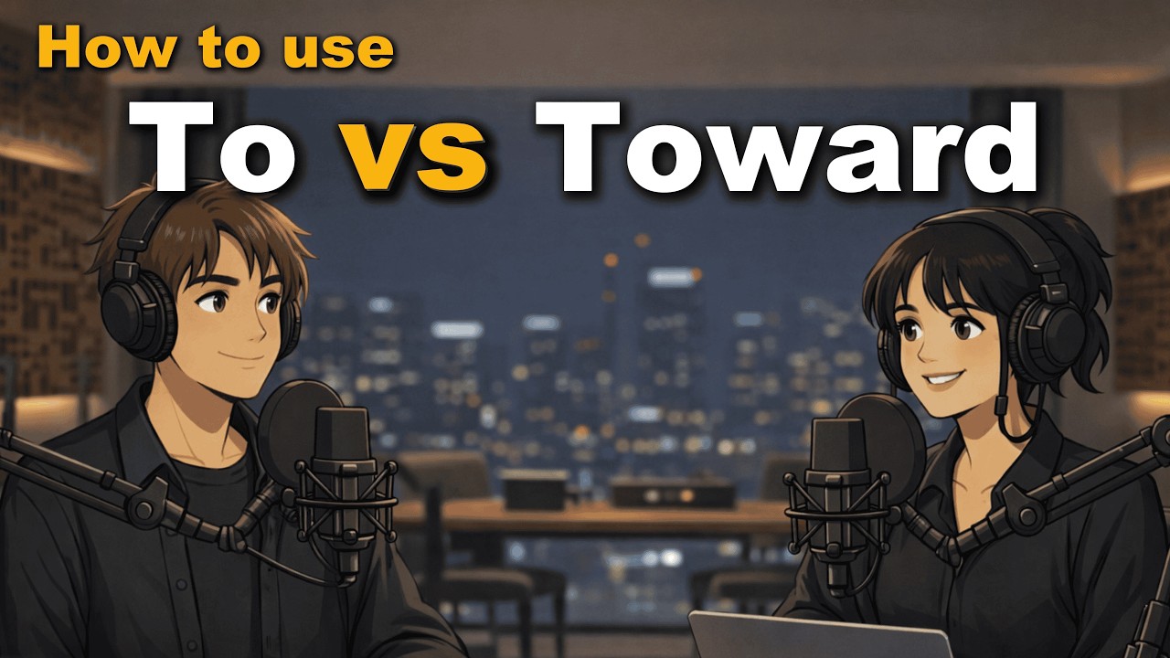 To vs Toward vs Towards in English | Easy Preposition Lesson for Beginners