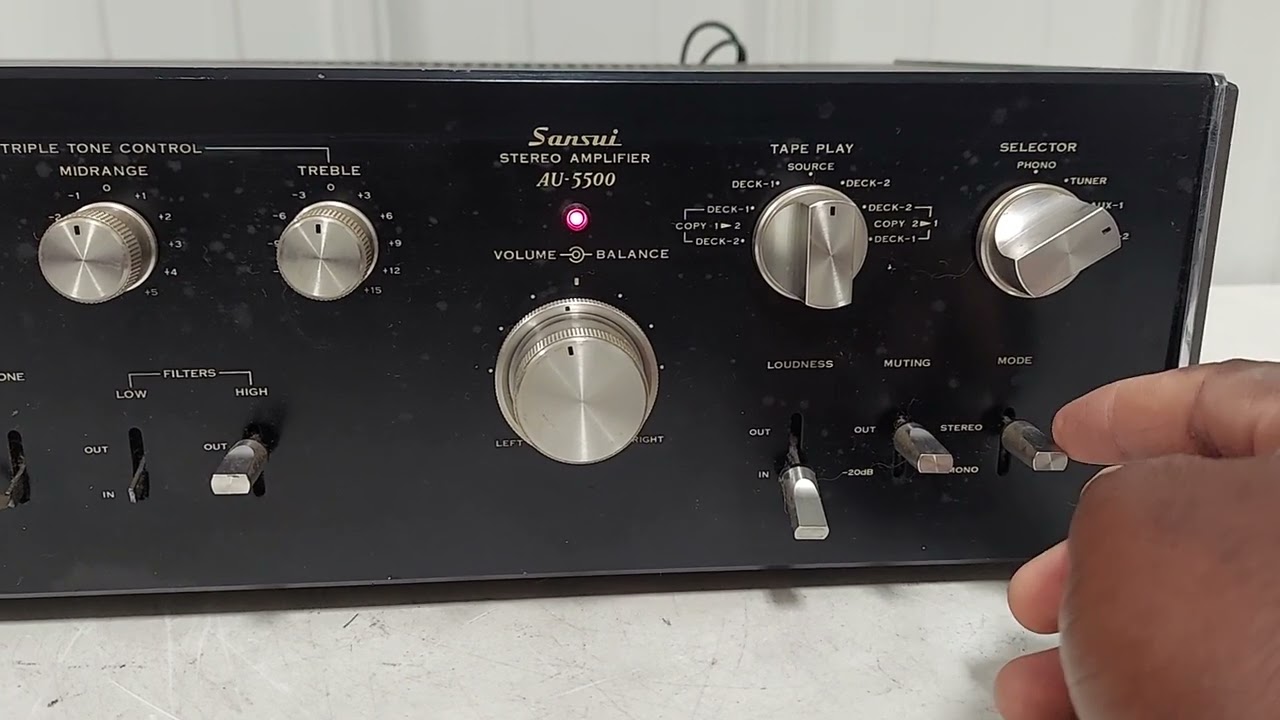 Sansui Stereo Amplifier AU-5500
