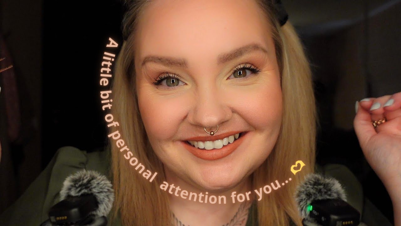 ASMR - Personal attention - Sksksk, tikko tikko, face brushing ++ 🫶🤍