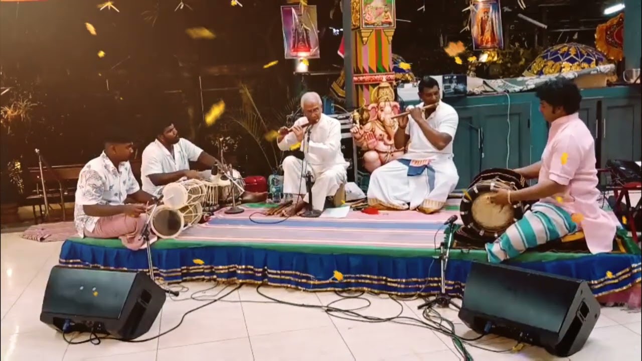 Extrait musical performance Kali Parashakti Kovil Chebel 2026