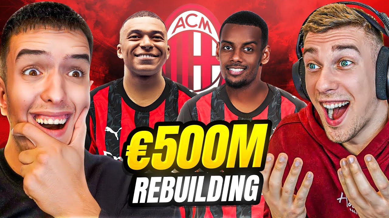 DOVEO SAM NEOČEKIVANOG IGRAČA U €500M REBUILDINGU MILANA SA IDŽOM ! FC 26