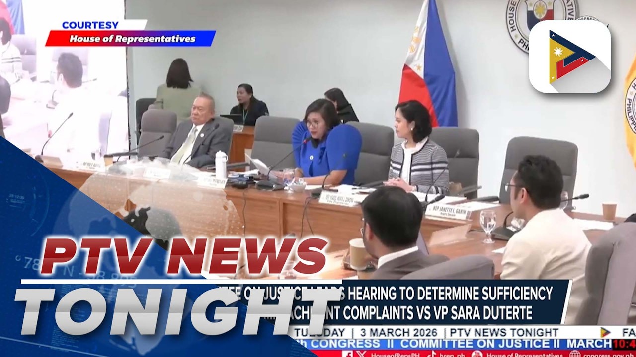 House Committee on Justice leads hearing to determine sufficiency of substance of impeachment...