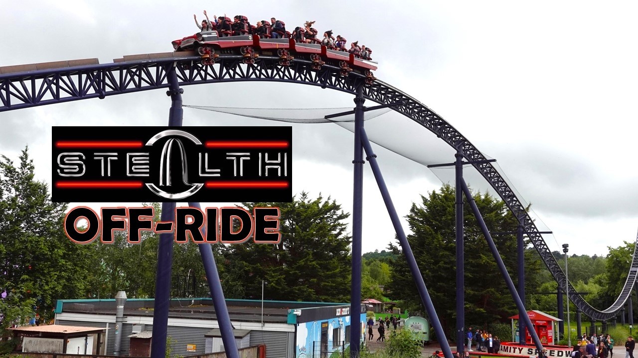 Скрытая съёмка (60 кадров в секунду), американские горки Thorpe Park Intamin Accelerator | Не защ...