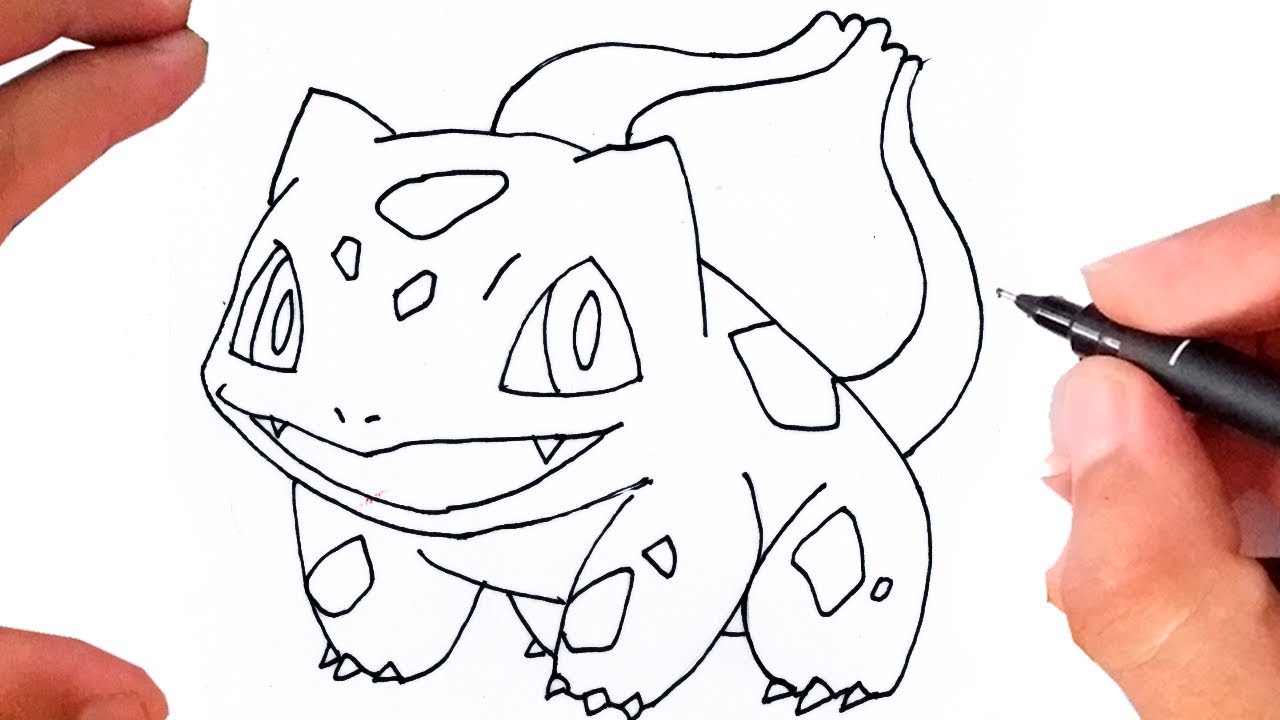 Como Desenhar BULBASAUR - POKÉMON