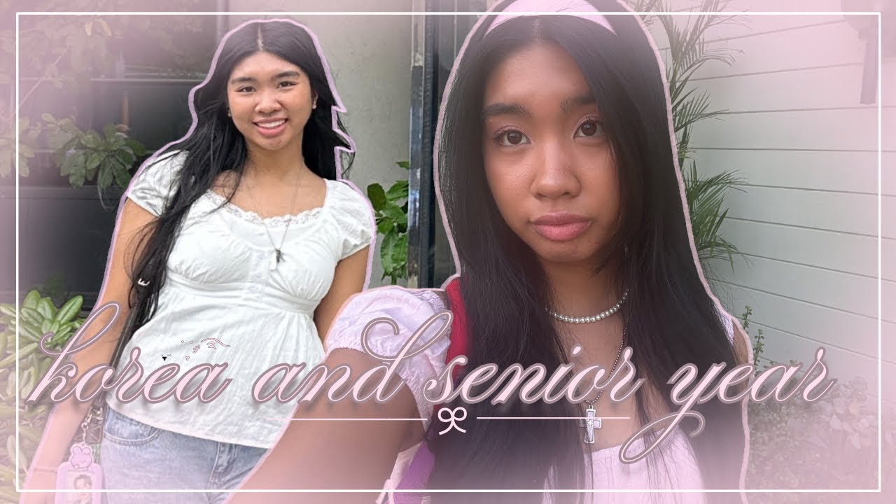 UNFINISHED VLOGS I LOVE.☘︎ ݁˖ | korea vlog & first week of senior year