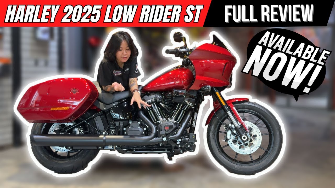 REVIEW CHI TIẾT XE SOFTAIL 𝟐𝟎𝟐𝟓 𝐋𝐎𝐖 𝐑𝐈𝐃𝐄𝐑 𝐒𝐓 MỚI NHẤT VỪA CẬP BẾN SHOWROOM HARLEY-DAVIDSON ĐÀ NẴNG !