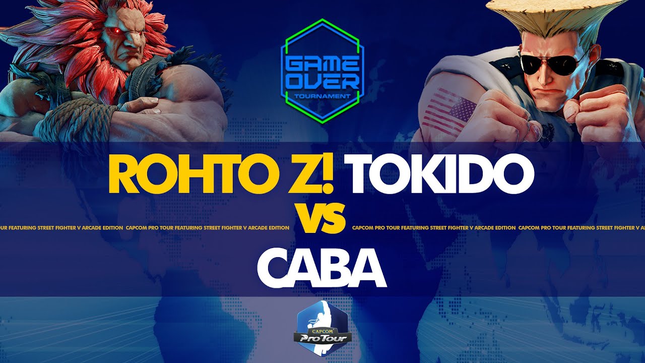 ROHTO Z! Tokido (Akuma) VS  Caba (Guile) - Game Over 2019 Winner's Quarters - CPT 2019