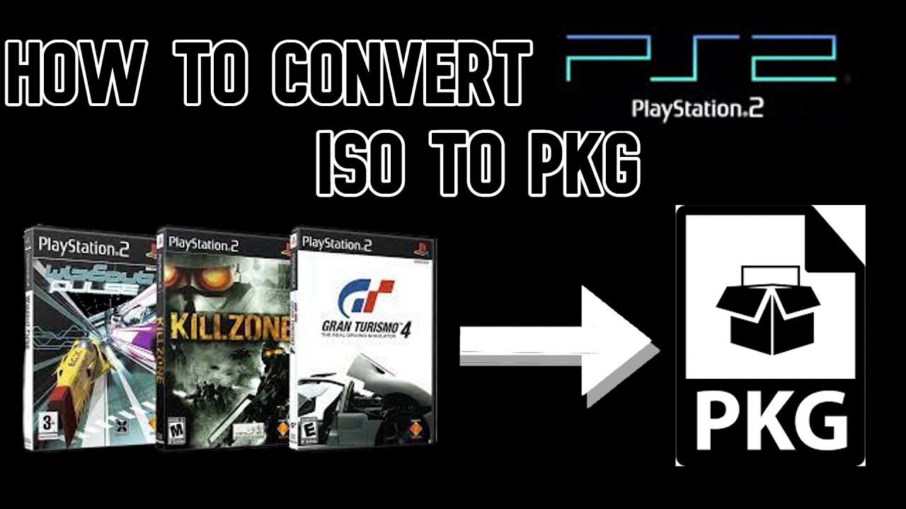 How To Convert PS2 ISO Into PKG *Working on 4.90*