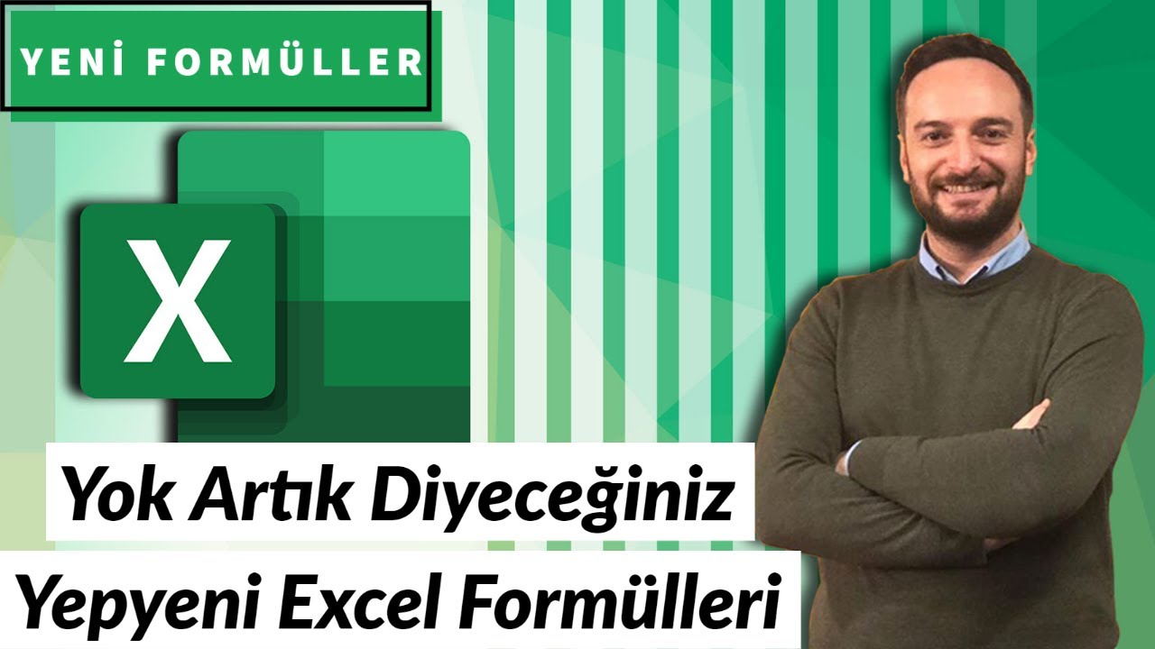 Yok Artık Diyeceğiniz Yepyeni #Excel Formülleri | Tüm Yeni Formüller | Oğuzhan ÇOLAK