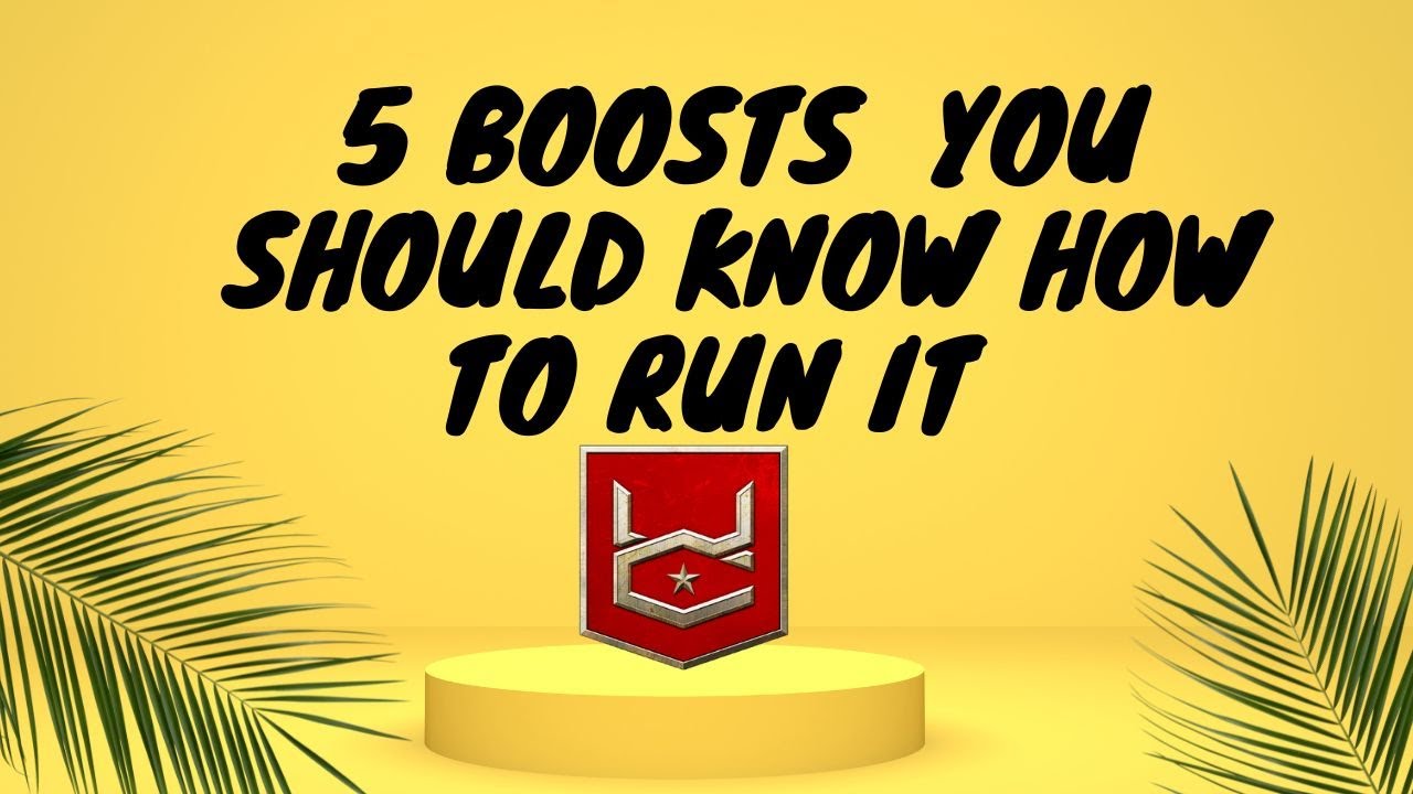war commander 5 boosts you should know about it and how it works