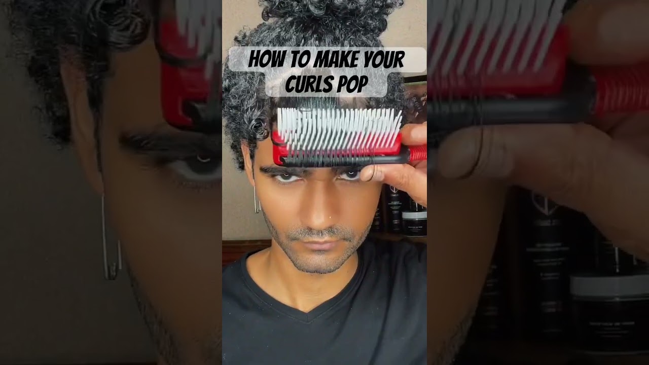 How to make your curls pop #howtocurlhair #naturalhair #curlyhairroutine