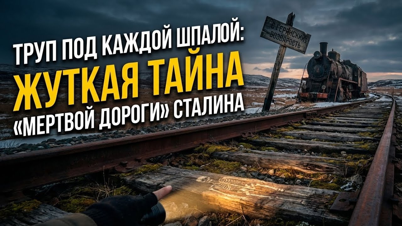АД в вечной МЕРЗЛОТЕ: Как 100 000 человек СТРОИЛИ дорогу в НИКУДА
