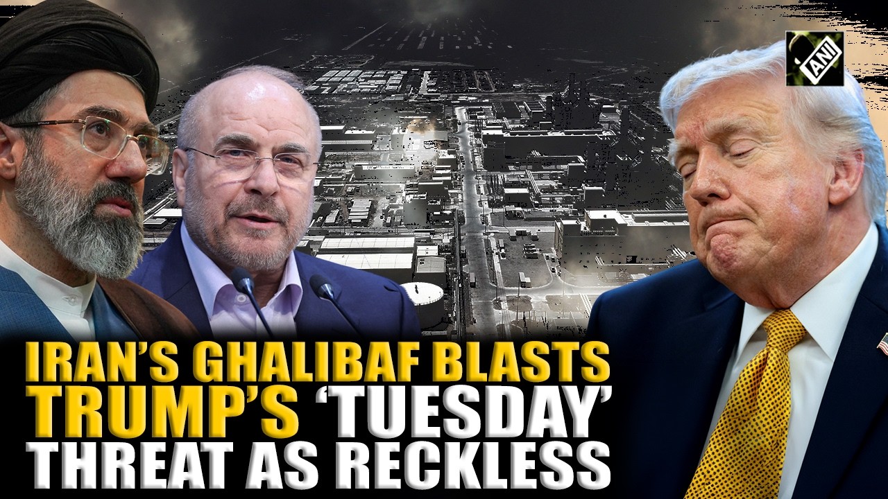 &ldquo;RECKLESS MOVES&rdquo;: Iranian parliament speaker Ghalibaf blasts Trump&rsquo;s &lsquo;Tuesday&rsquo; infrastructure threat