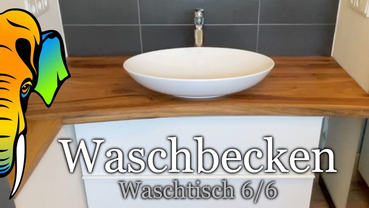 Umbau des Unterschranks | Waschbecken mit Raumsparsiphon | Waschtisch - Teil 6
