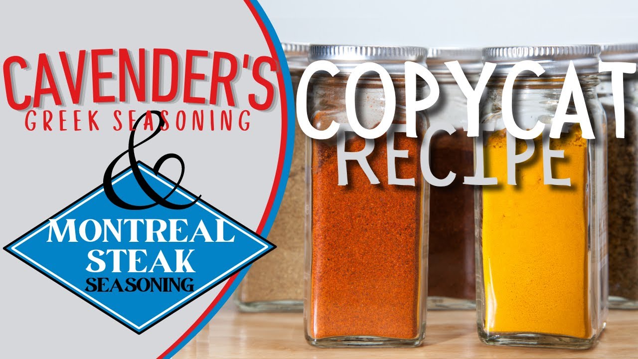 2 Copycats of Popular Seasoning Blends