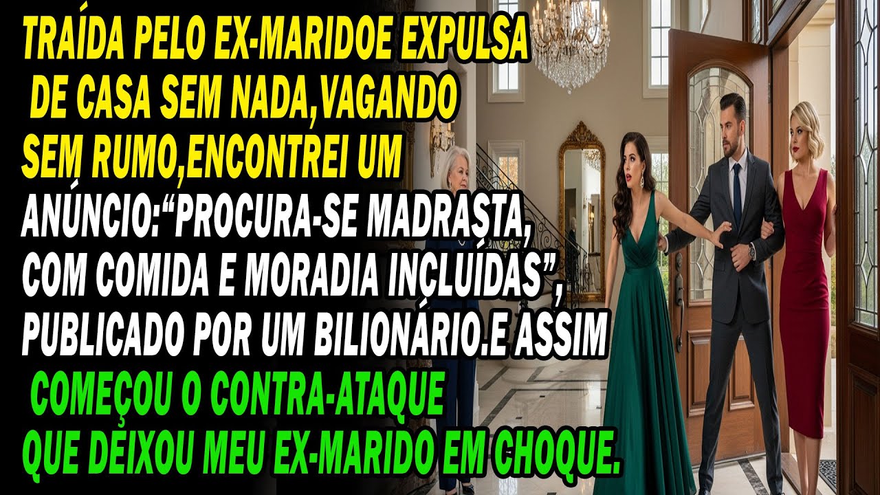 ❤️Traída, Sem Teto e Sem Dinheiro – Um Anúncio Misterioso Leva ao Bilionário 😮