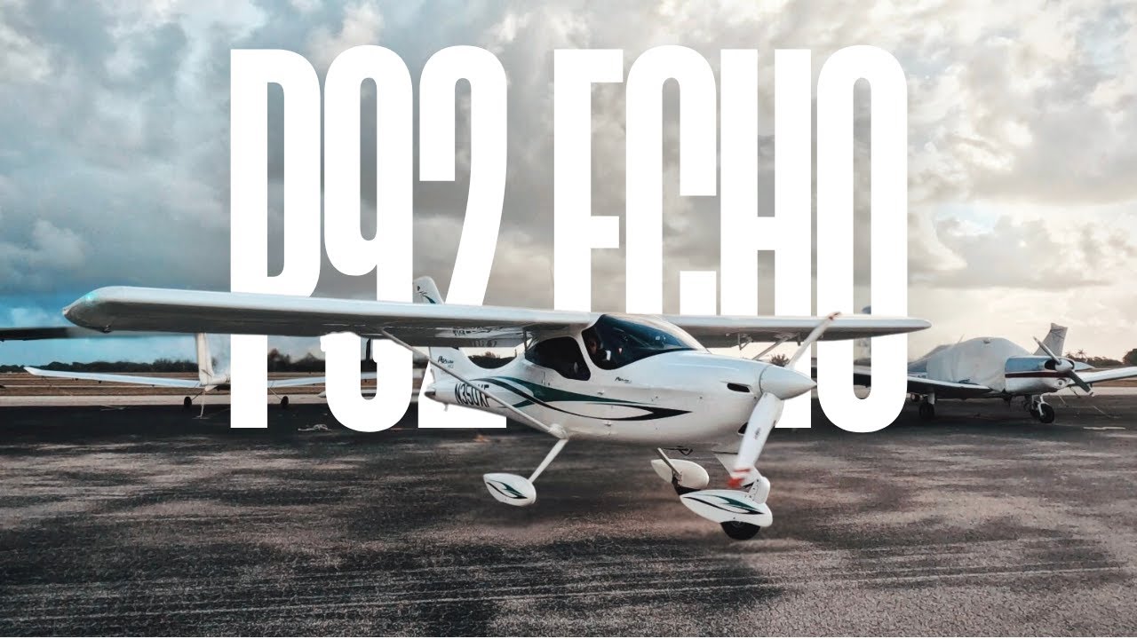 What It's Like Flying The Tecnam P92 Echo Mk II