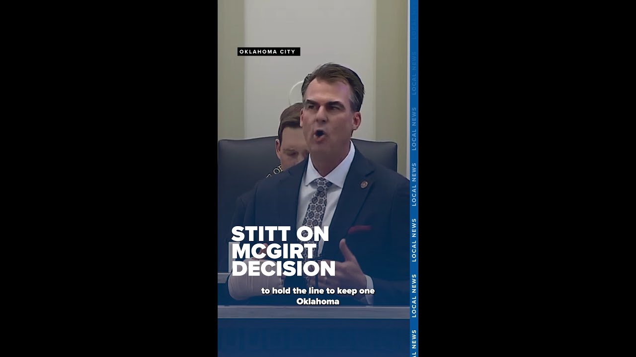 State of the State Address: Stitt on McGirt ruling
