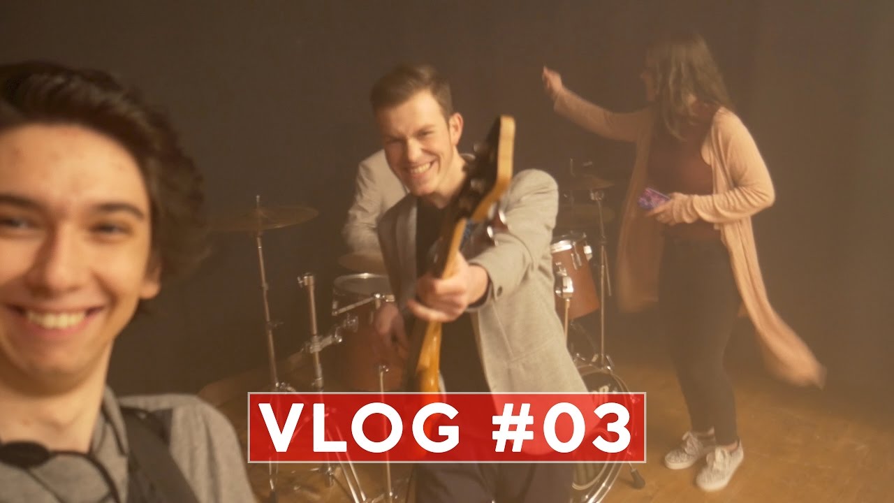 FILMING A MUSIC VIDEO | VLOG #03