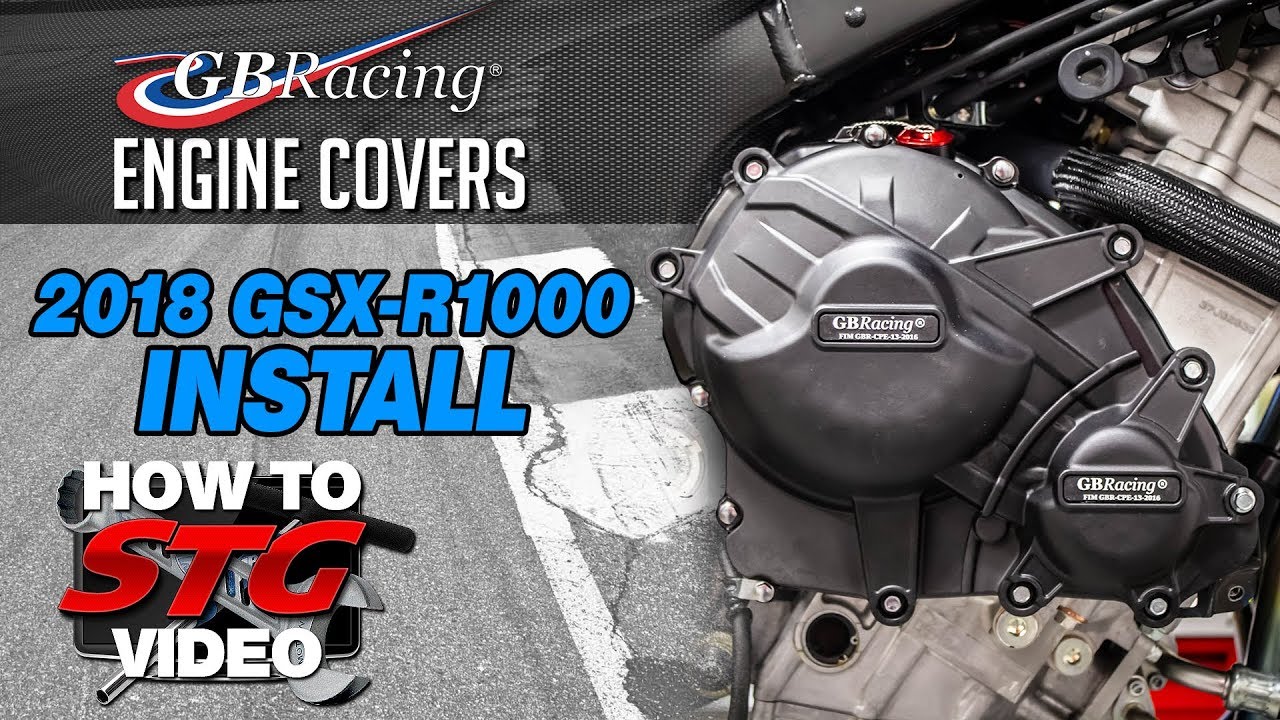 GB Racing 2018-2024 Suzuki GSX-R1000 Engine Cover Install | Sportbiketrackgear.com