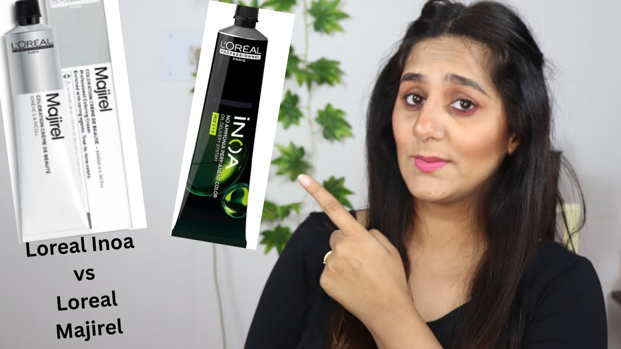 L’Oréal InoA v/s L’Oréal Majirel Hair Color #majirel #inoa #haircolor #haircare #haircolour #hair