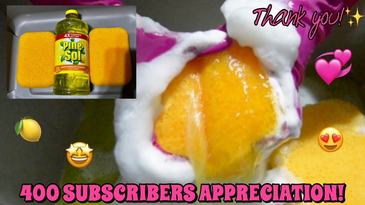 ASMR | 400 SUBSCRIBERS APPRECIATION!! 💞🍋 *FIZZY SUDS*