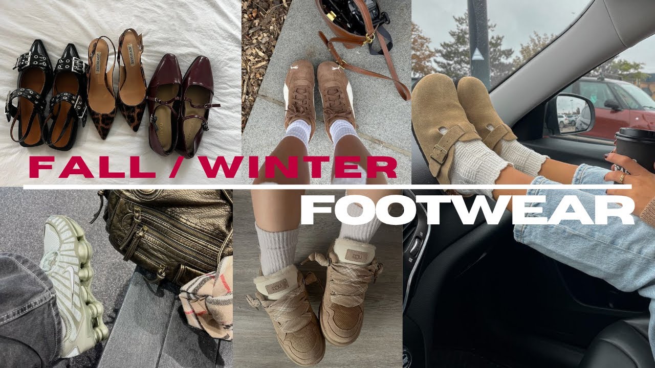 top fall/winter shoes | UGGs, sneakers & ballerinas!