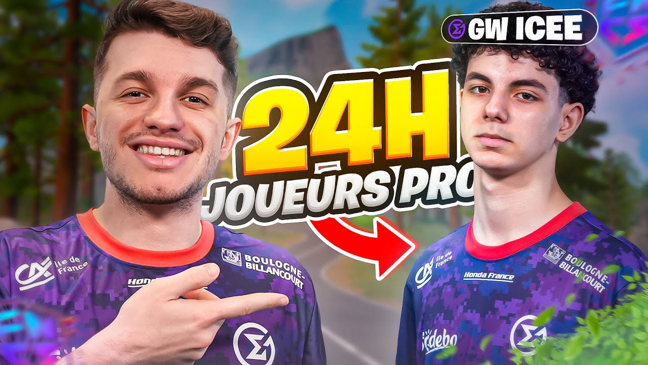 24H DANS LA VIE D'UN JOUEUR PRO FORTNITE en 2025 😱