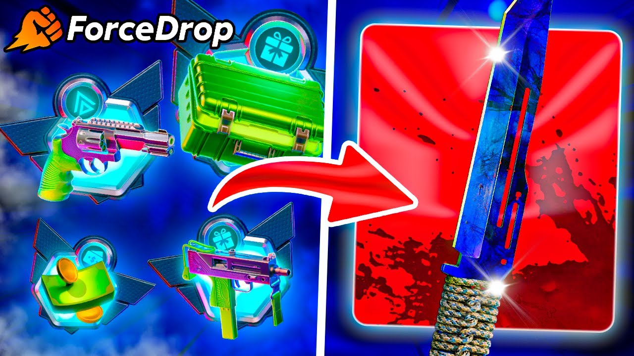 FORCE DROP: ВСКРЫВАЕМ ПРОПУСК. ЗАБРАЛ НОЖ С НУЛЕВЫМ БАЛАНСОМ?