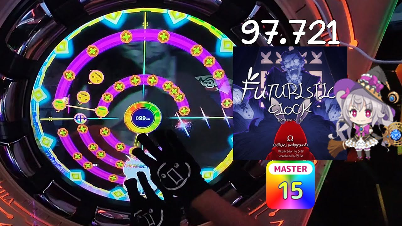 [Chrono Circle] futuristic clock Master 15 97.721%