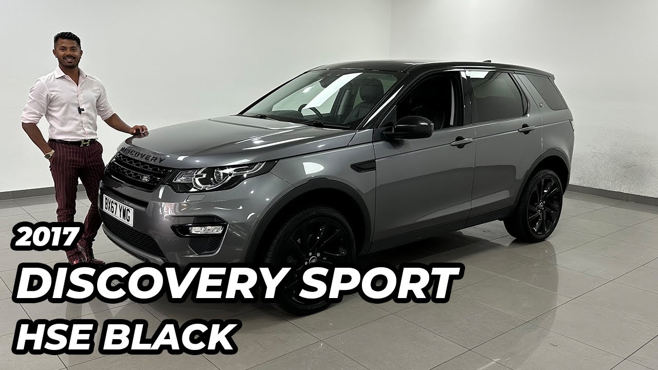 2017 Land Rover Discovery Sport HSE Black