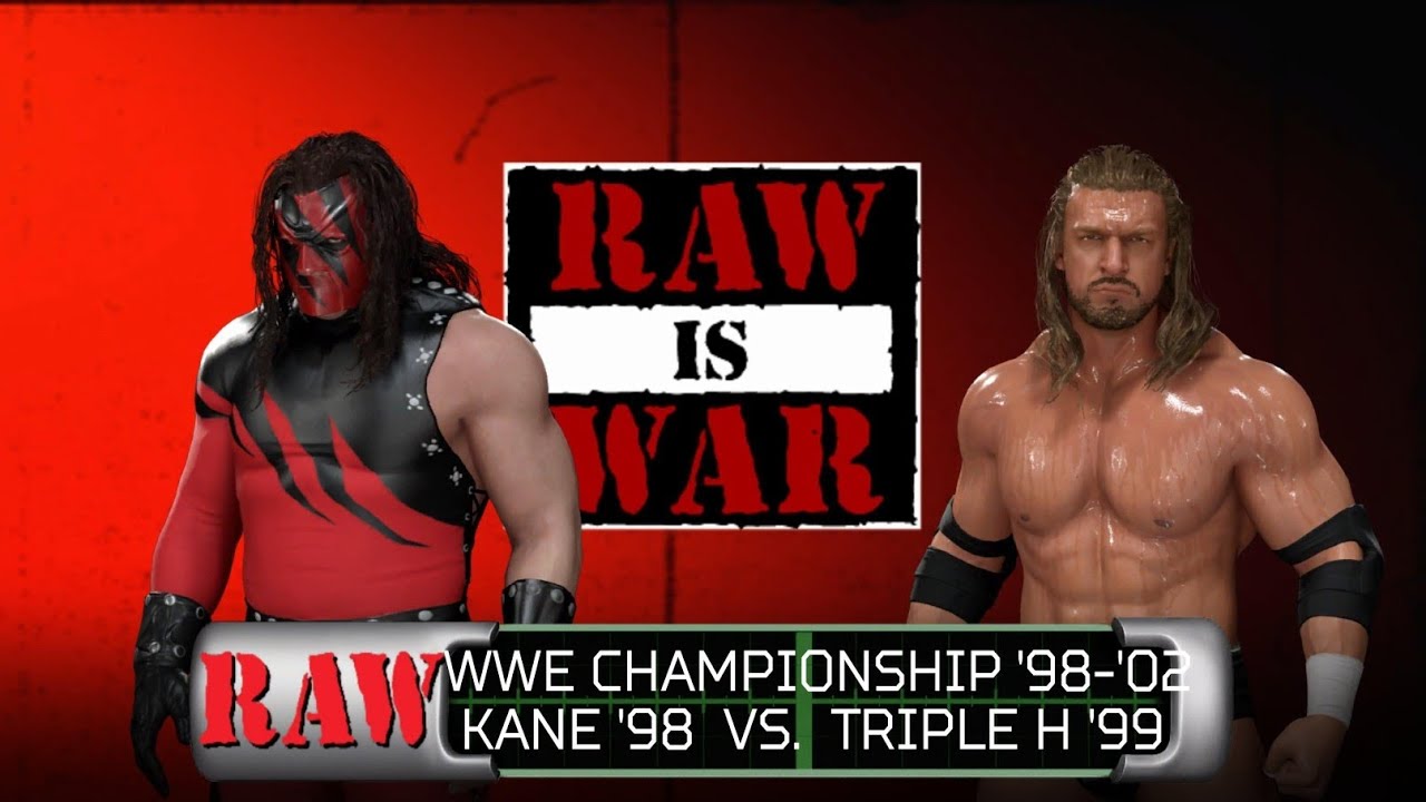 KANE VS TRIPLE H FOR THE WWE CHAMPIONSHIP!