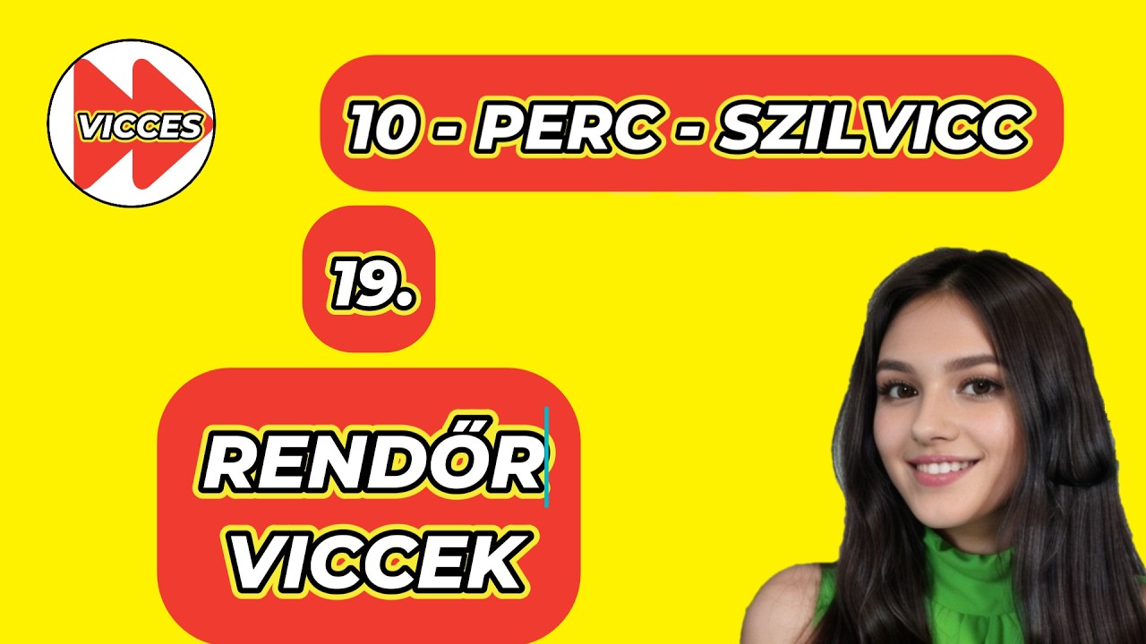 133. VICCES - RENDŐR - VICCEK - SZILVIVEL