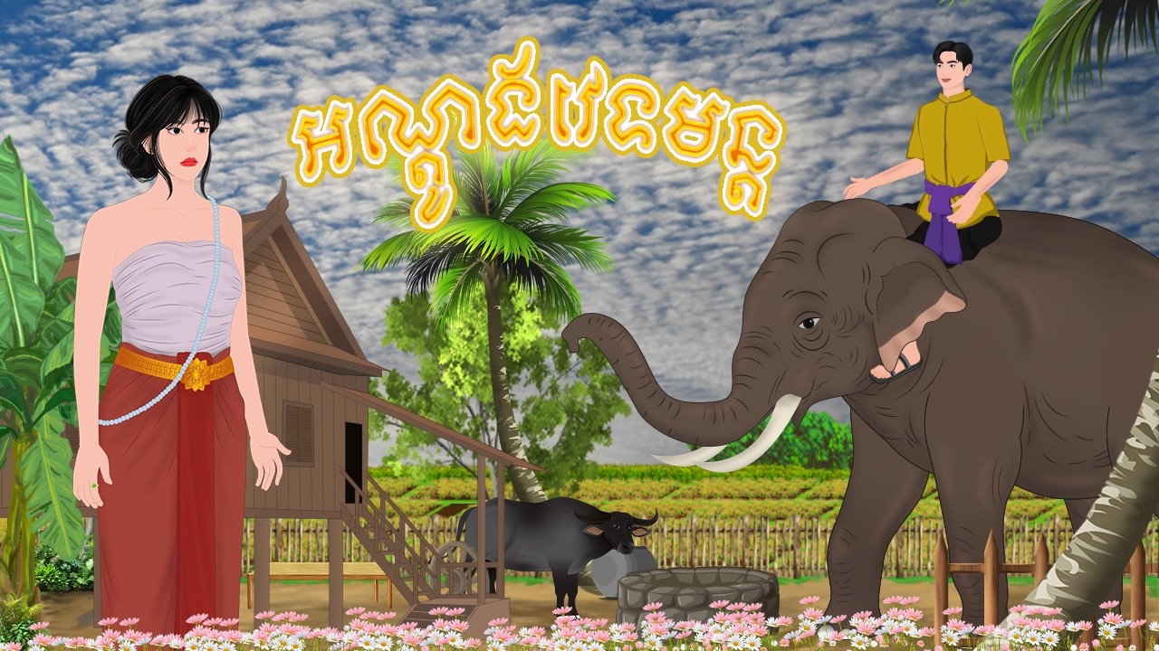 រឿង អណ្តូងវេទមន្ត  | សៀវភៅនិទាន 2025 , Khmer Fairy Tales 2025